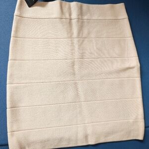 Elegant Blush Pink Bandage Skirt